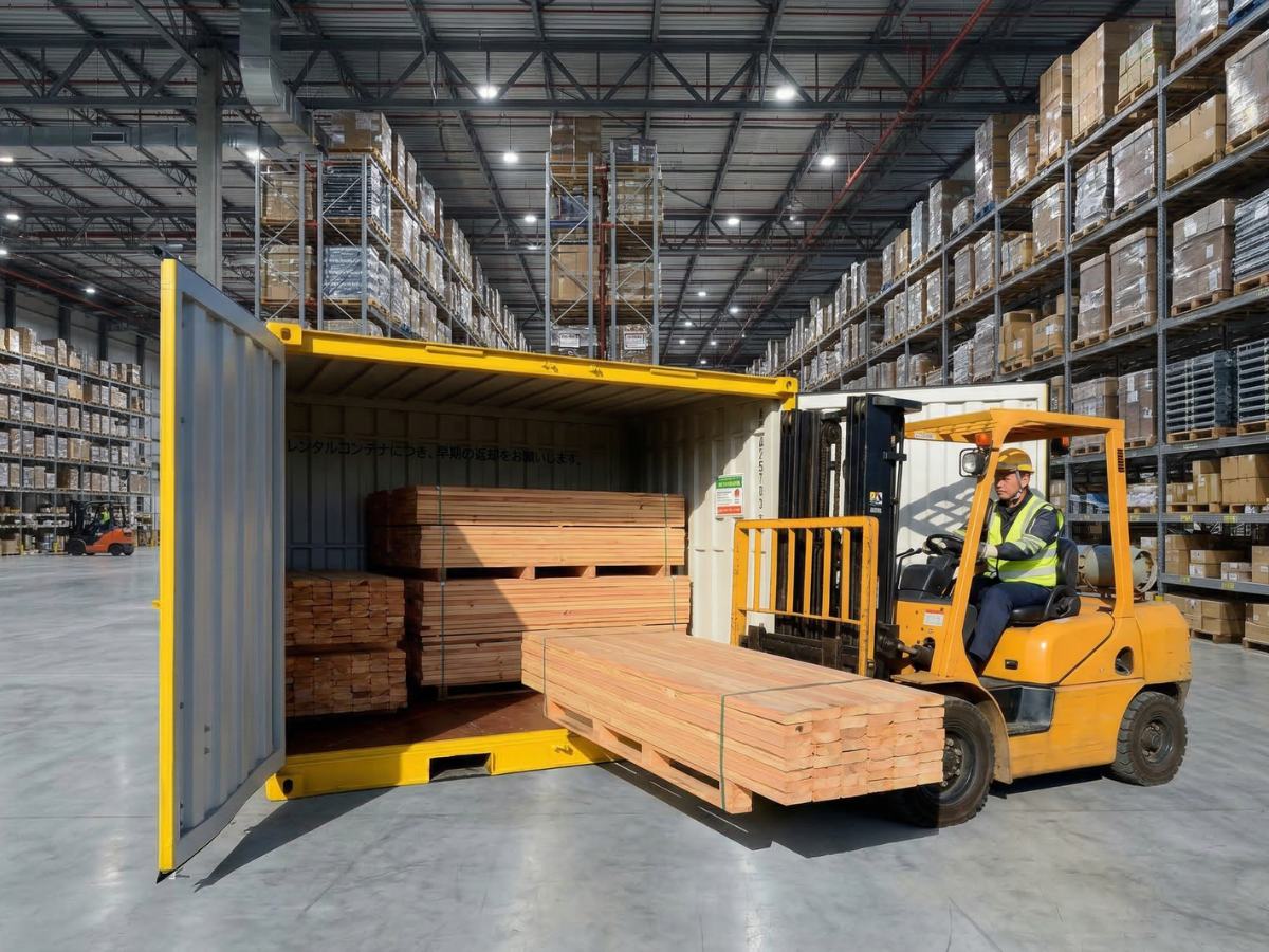 Side Opening Container