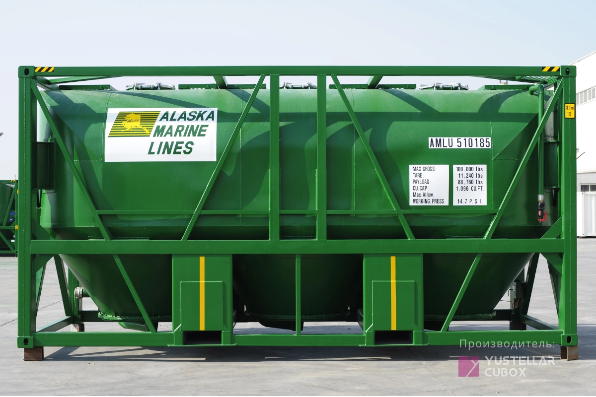 Контейнер навалом для цемента — вид 2