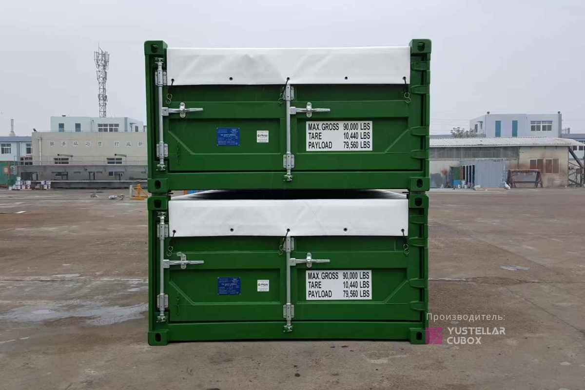 Полувысотный Open Top контейнер — вид 2