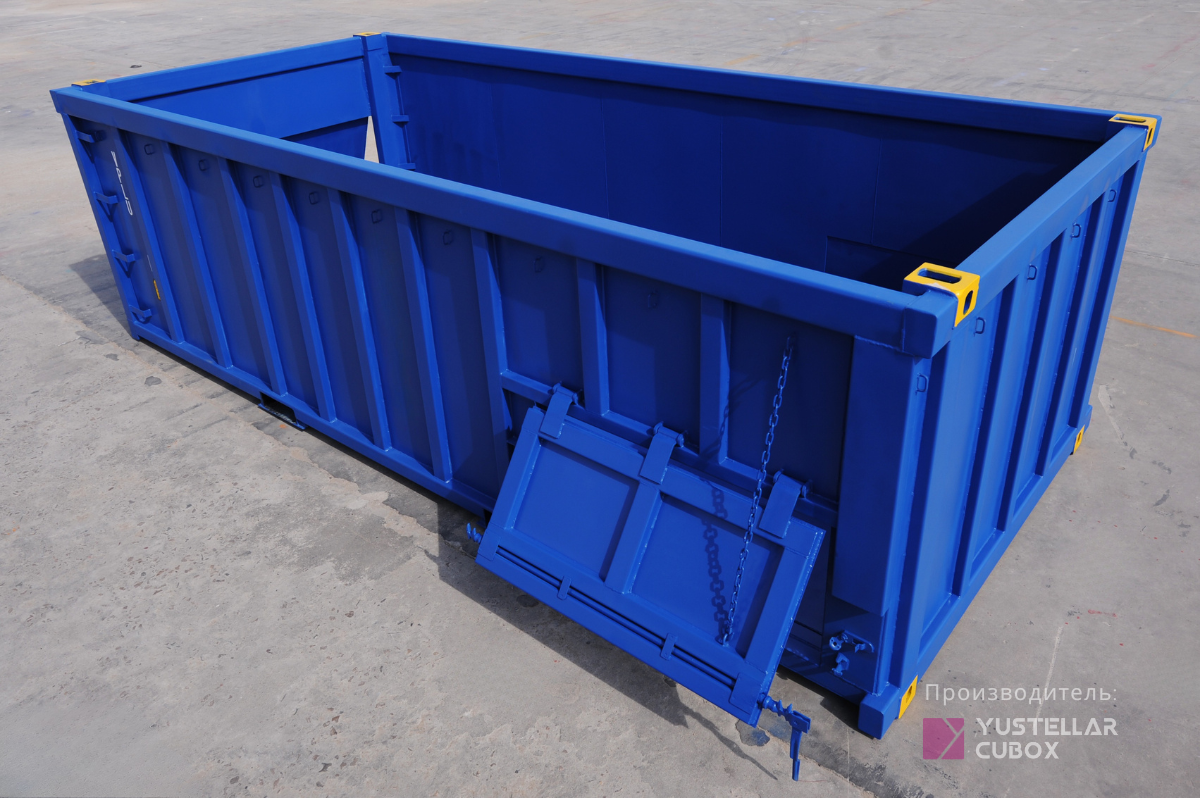 Полувысотный Bulk контейнер — вид 2