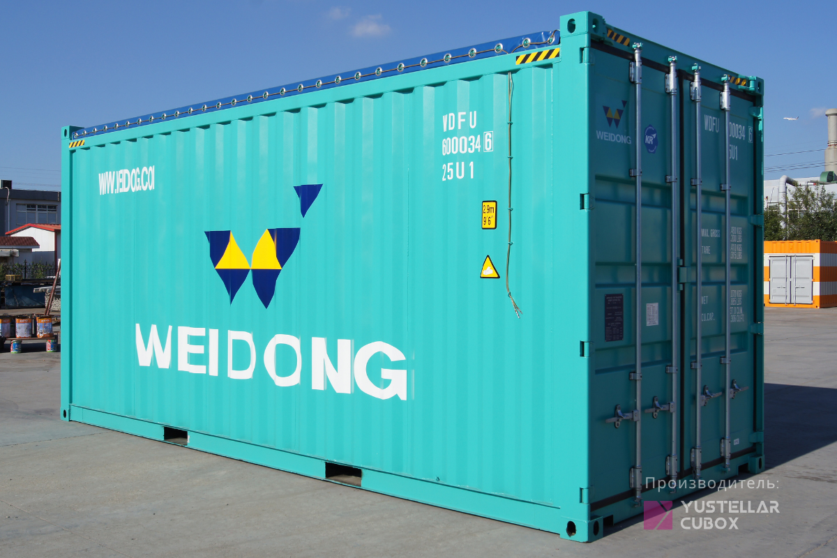 Контейнер Open Top 20ft — вид 2