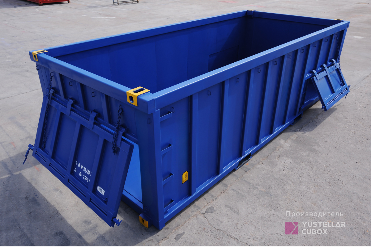 Полувысотный Bulk контейнер — вид 1