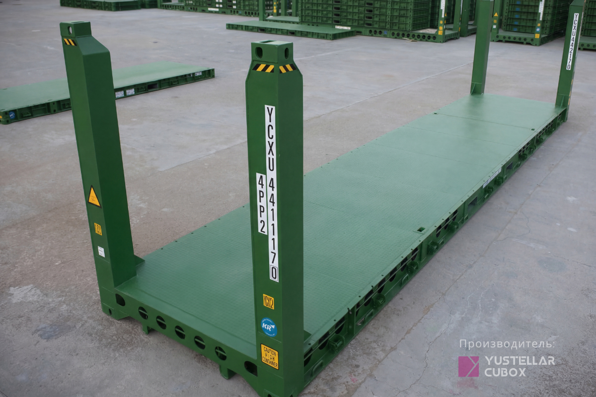 Контейнер Flat Rack 40ft — вид 2