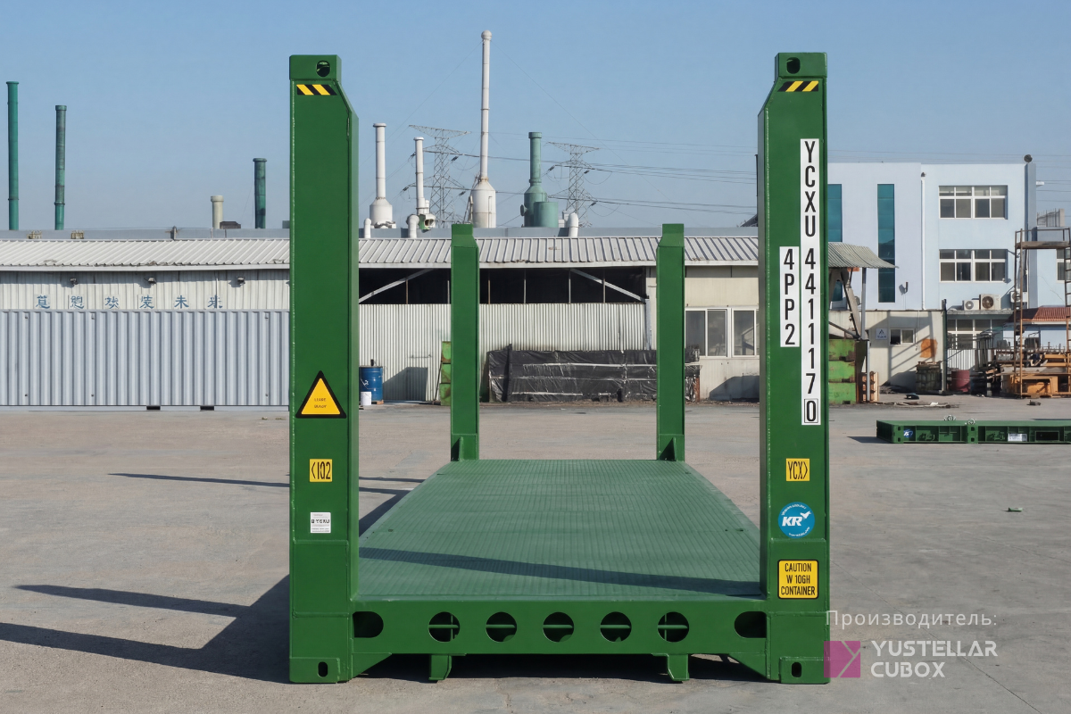 Контейнер Flat Rack 40ft — вид 3