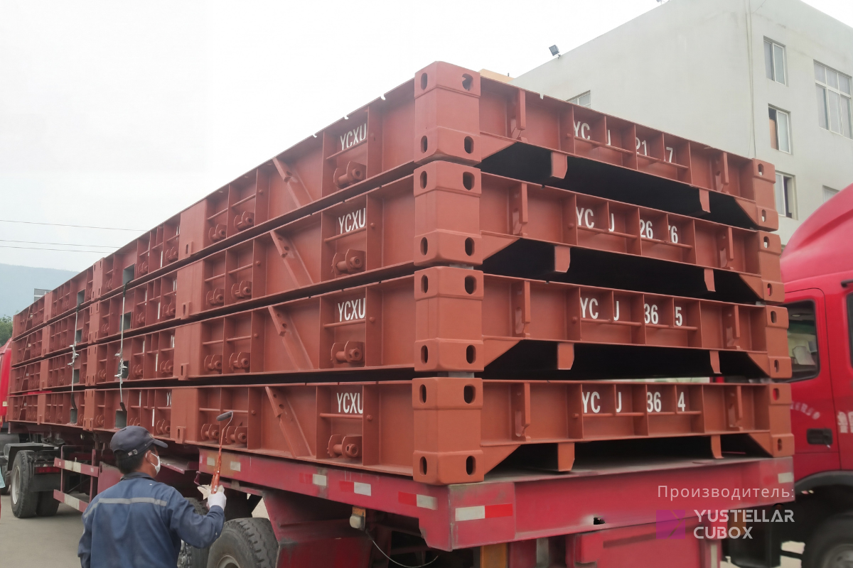 Платформенный контейнер 40ft — вид 3